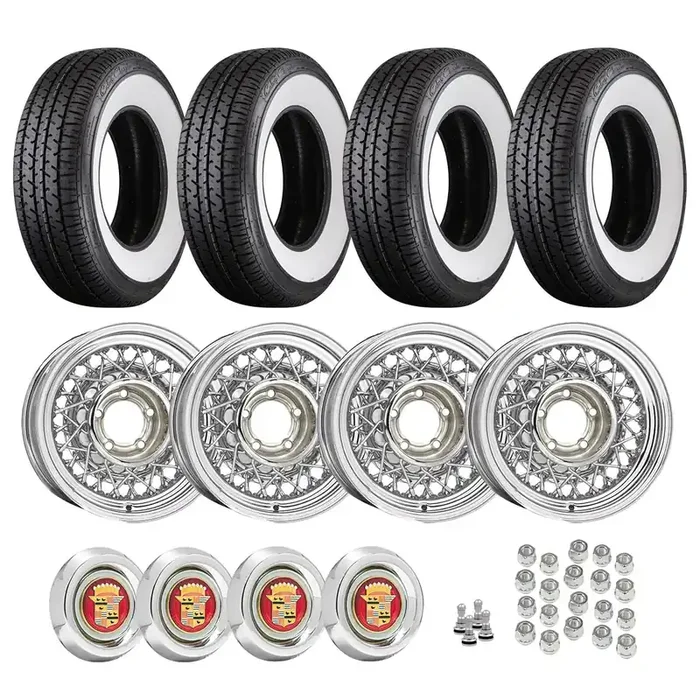 Coker Classic Star Series 3.125 Inch Whitewall 235/75R15