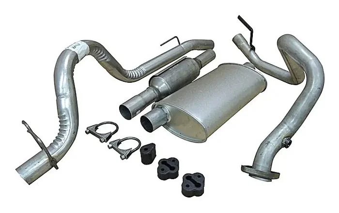 Crown Automotive 52018177K Complete OE Exhaust Kit for 93-95 Wrangler YJ with 2.5L 4 Cylinder Engine