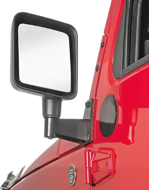 Crown Automotive RT30016 Mirror Relocation Bracket in Black for 07-18 Jeep Wrangler JK