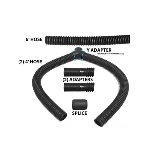 CRUSHPROOF 2-1/2″ Service Station Exhaust Kit – DSS25