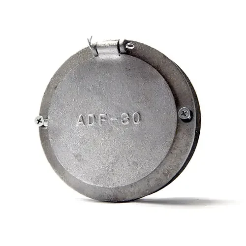 CRUSHPROOF 3″ Aluminum Door Port (vent through door) – ADF30