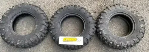 CST STAG Front Tire SET (3) 25X8X12 CAN AM OUTLANDER POLARIS SPORTSMAN RENEGADE