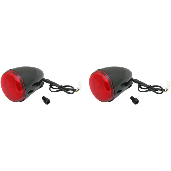 CUSTOM DYNAMICS 2020-1745 PB-IND-RTS-R-B ProBEAM® LED Turn Signals for Indian® ProBEAM® Turn Signals – Black/Red