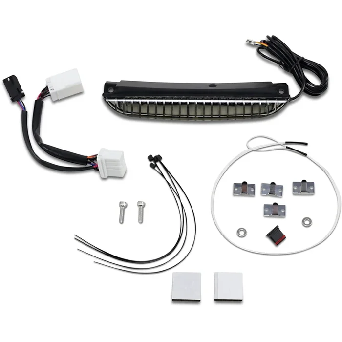 CUSTOM DYNAMICS 2040-2468 CD-LR-08-S Luggage Rack LED Light Bar Luggage Rack Light Bar – Smoke