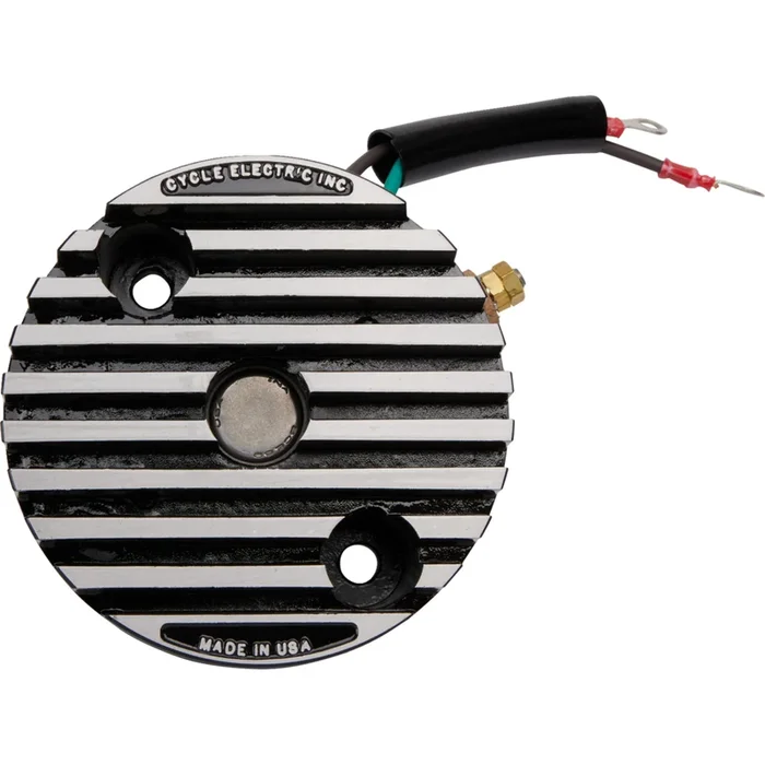 CYCLE ELECTRIC INC DS-325483 CE-540 Standard Generator-Mounted Regulator with Updated End Plate Regulator – 12 V