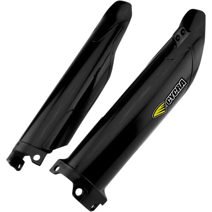 CYCRA 0412-0324 1CYC-6909-12 Plastic Fork Guards Fork Guards – Black