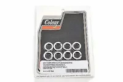 Cylinder Base Lock Washer Chrome for Harley Davidson by V-Twin