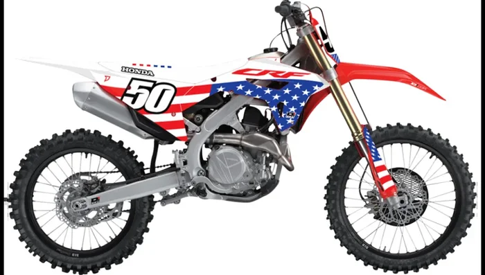 D‘COR VISUALS Graphic Kit – USA Honda – Honda – CRF 250/450 R ‘25