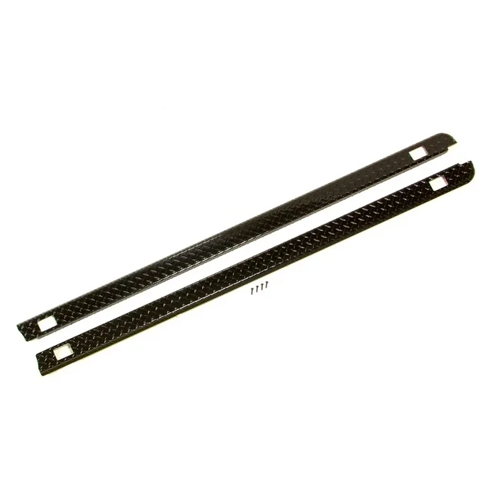 Dee Zee Black-Tread Truck Bed Cap Aluminum Diamond Plate Black Powder Coat – 6.5 ft Bed