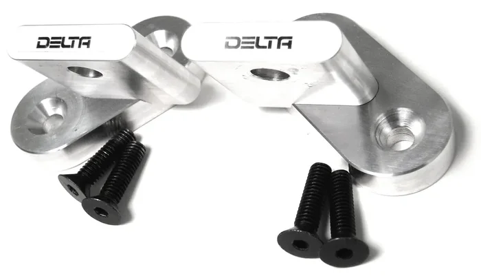 Delta Tech 01-6570-JKB Windshield Light Mounts for 07-18 Jeep Wrangler JK