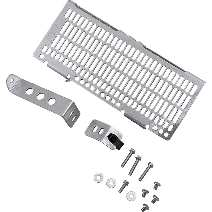 DEVOL 1901-0846 0101-5401 Radiator Guards Radiator Guard – Brushed Aluminum – Yamaha