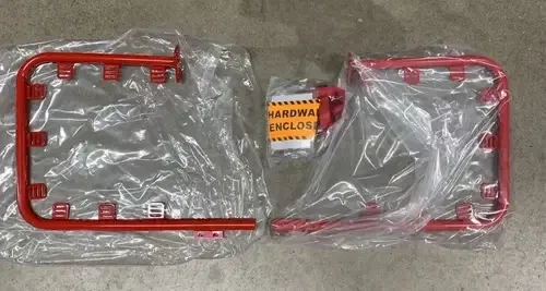 DG PERFORMANCE RED NETS 1987-2009 NERF BARS HONDA TRX300EX 300EX 250X TRX250X