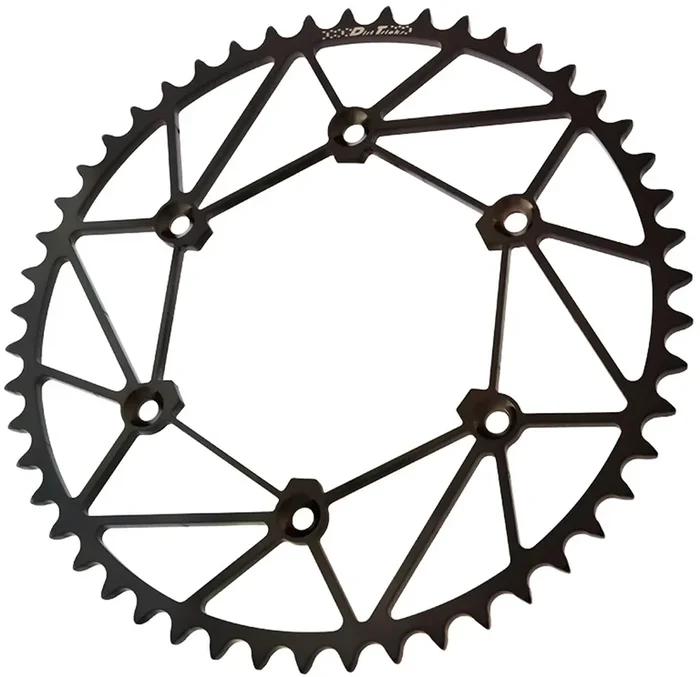 Dirt Tricks 254-130148B KTM-48-D-B REAR SPROCKET CHROMOLY STL/ZIR 48T-520 BLK KTM/HUSQ