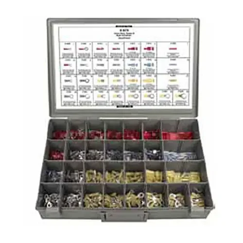 Disco Automotive Wire Terminal Nylon Crimp Type, Assortment – 8679