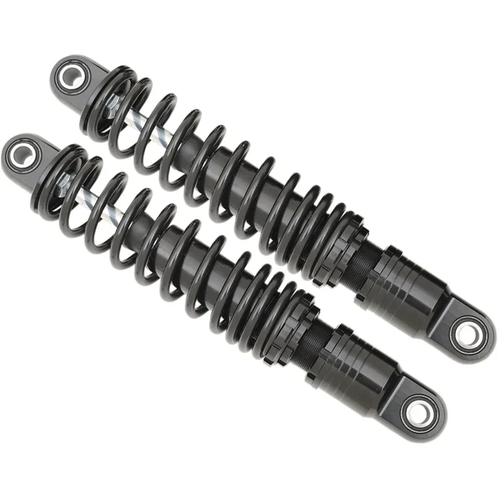 DRAG SPECIALTIES SHOCKS 1310-1206 Premium Ride-Height Adjustable Shocks — 12.00 ” Premium Ride-Height Adjustable Shocks – Black – Standard – 12 “