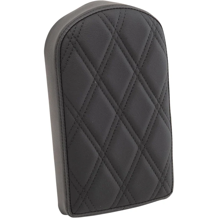 Drag Specialties Sissy Bar Pad – Double Diamond – Black – 10 ” [MPN: 0822-0440]