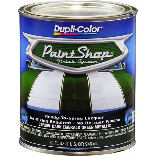 Dupli-Color Paint Shop Finishing System Dark Emerald Green Metallic Paint – BSP209