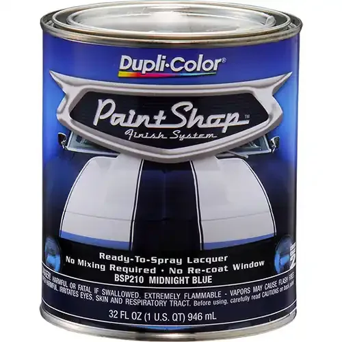 Dupli-Color Paint Shop Finishing System Midnight Blue Paint – BSP210