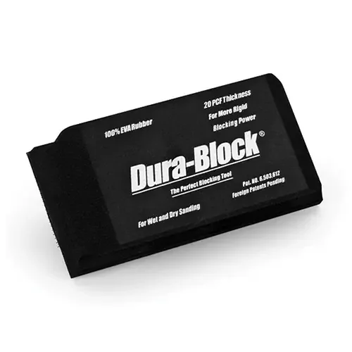 Dura-Block 5-1/2″ x 2-5/8″ Hook & Loop Sanding Block – AF4417