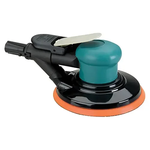 Dynabrade 6″ Dynorbital-Spirit Random Orbital Sander with PSA Pad & 3/16″ Orbit, Self-Gen. Vac – 59028
