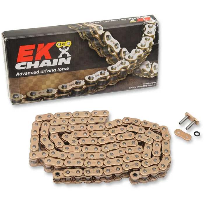 EK 1223-0660 530ZVX3-150G 530 ZVX3 Extreme Sportbike Series Chain 530 ZVX3 – Sportbike Chain – 150 Links – Gold