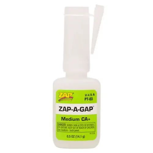Equalizer® Zap-A-Gap Super Fast Setting Plastic Glue, 0.5 Fl. oz. – AA1003