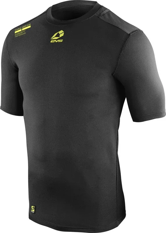 Evs 663-42352X TUGTOPSS-BK-XXL SHORT SLEEVE TUG SHIRT BLACK 2X
