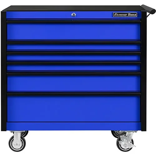 Extreme Tools® DX Series 41in W X 25in D 6 Drawer Roller Cabinet 100 lbs Slides