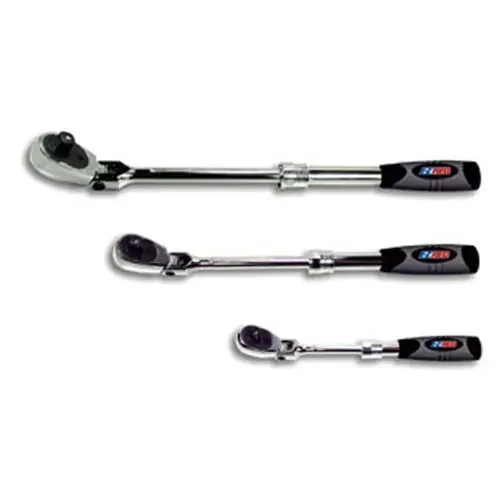EZ Red 3 Piece Extendable Monster Set-Flex Head Locking Ratchet Set – EZR-MR482FL