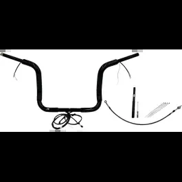 FBI Round Top Plug n Play EZ 1-1/2″ Handlebar Kit Harley 21-23 FLH Touring