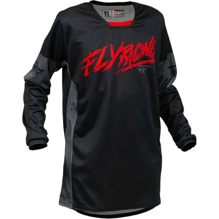 Fly Racing 2023 Kinetic Khaos LS Youth Off-Road Jerseys