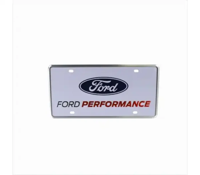 Ford Racing Ford Performance License Plate – Single M-1828-FPONE