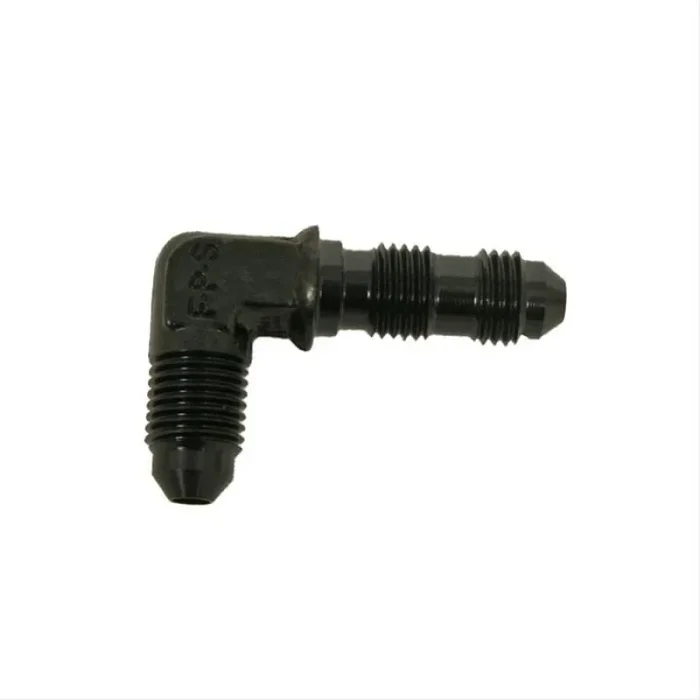 Fragola -12 AN x 90 Bulkhead Adapter – Black