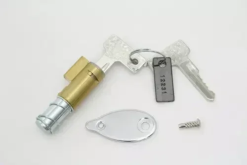 Front Fork Steering Head Lock for Harley Davidson by V-Twin