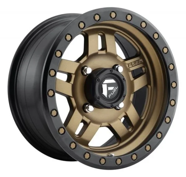 Fuel Anza 15×7 ATV/UTV Wheel – Bronze (4/156) 4+3 [D5831570A544]