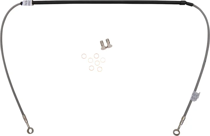 Gbrakes Brake Line Kit – Stainless Steel 2014-2023 Kawasaki KX85 / 2014-2021 Kawasaki KX100 / 2022-2023 Kawasaki KX112