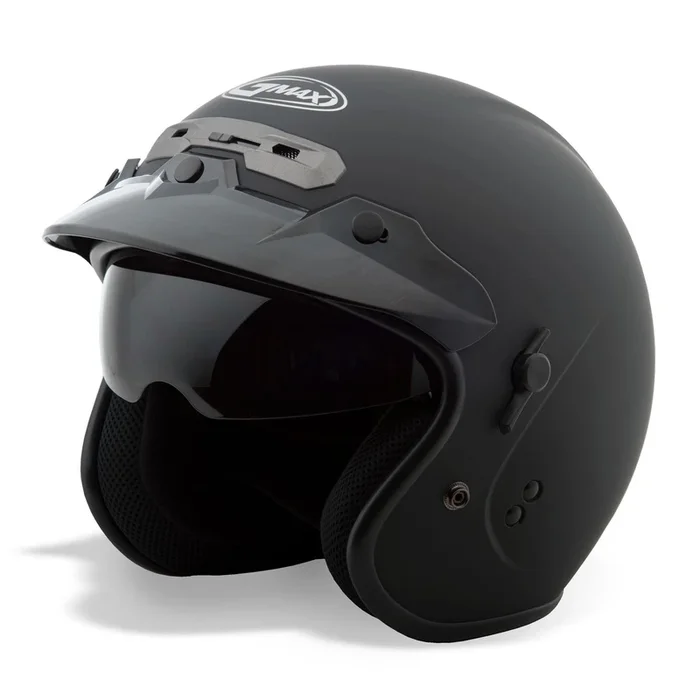 GMax GM-32 Open-Face Helmet Matte Black – X-Small [MPN: G1320073]