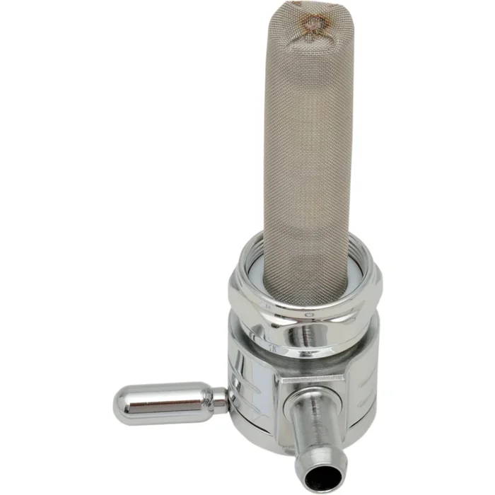 GOLAN PRODUCTS 0705-0022 76-312S-CS “Click-Slick ” Fuel Petcock — 22 mm “Click-Slick ” Fuel Petcock – Straight – Chrome – 22mm