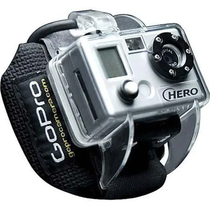 GoPro 5MP Digital Hero Camera and Wrist Housing Waterproof Cameras