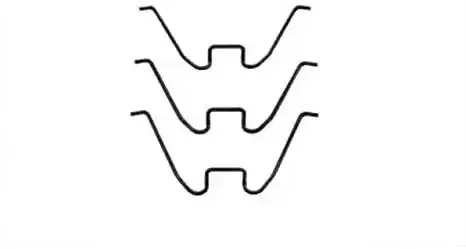 Headlamp Lens Internal Retaining Ring V-Twin 13-0231
