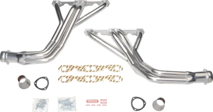 Hedman Hedders 69516 Header with High Temp Coating for 76-86 Jeep CJ-5, CJ-7 & CJ-8 with Small Block Chevy Engine (Fenderwell Exit)