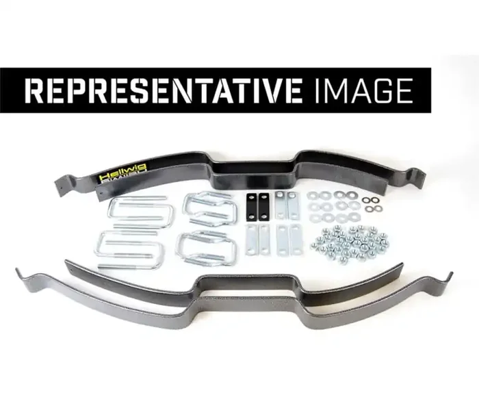 Hellwig 03-18 Ford E-450 SD Load Pro- To 3500lb Constant Rate Level LC Helper Spring w/11 Leaf Stack 9645