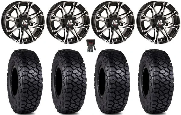 High Lifter HL3 14″ Wheels Mh 30″ Intersect Tires Honda Foreman Rancher SRA