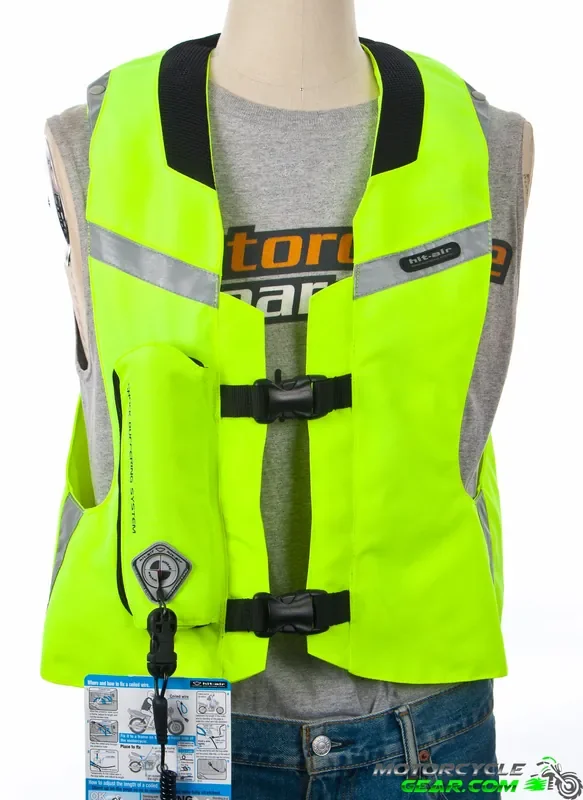 Hit-Air Moto MLV-YC Hi-Vis Vest