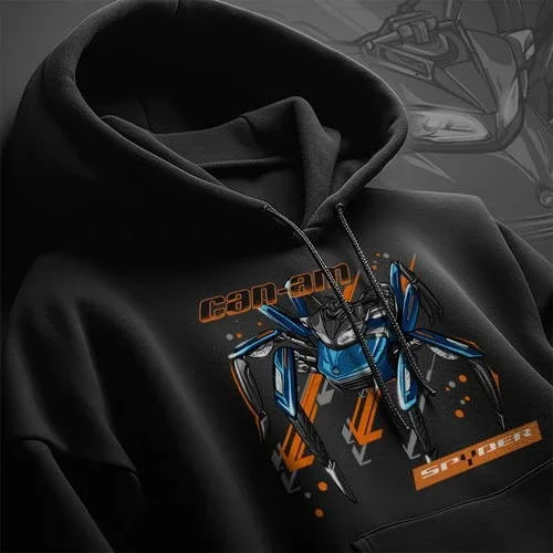 Hoodie Can-Am F3 Limited Monolith Black Satin for Riders