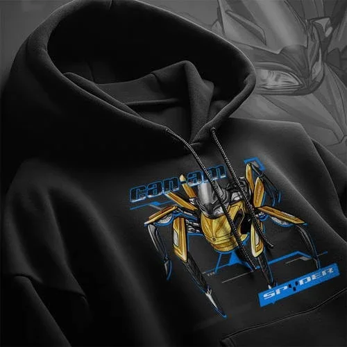 Hoodie Can-Am Spyder ST 2014 – 2016 Circuit Yellow Metallic for Riders