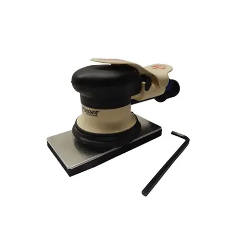Hutchins ProFinisher 3/32″ Offset Mini Orbital Board Sander with 2-3/4″ x 5-1/2″ Vacuum Assist Hook Pad – 525