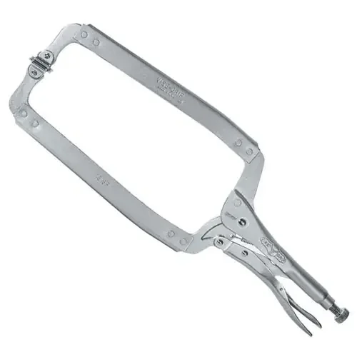 Irwin Vise-Grip 18″ Locking C-Clamp with Swivel Pads – 22