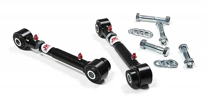 JKS Manufacturing Adjustable Front Swaybar End Links for 07-18 Jeep Wrangler Rubicon JK