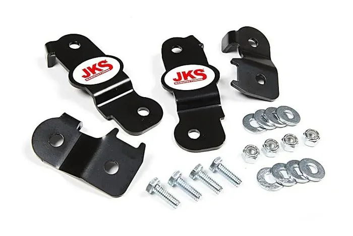 JKS Manufacturing JKS2290 JKS Brake Line Relocation Brackets for 07-18 Jeep Wrangler & Wrangler Unlimited JK with 0″-4.5″ Lift